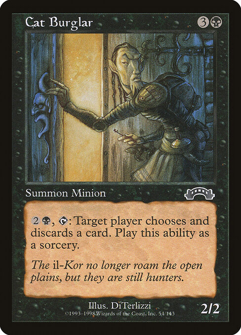 Cat Burglar - Exodus Magic card