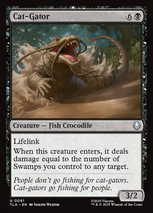 Cat-Gator - Avatar: The Last Airbender Magic card