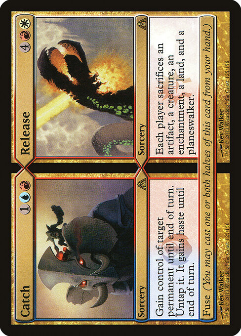 Catch // Release - Dragon's Maze (#125) - Illustrated by Kev Walker - Magic: The Gathering Card