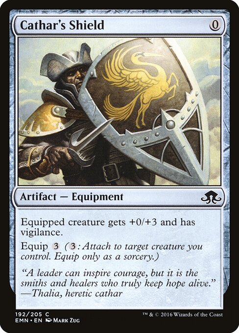 Cathar's Shield - Eldritch Moon Magic card