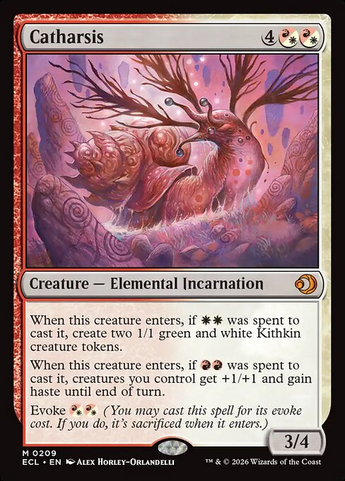 Catharsis - Lorwyn Eclipsed Magic card