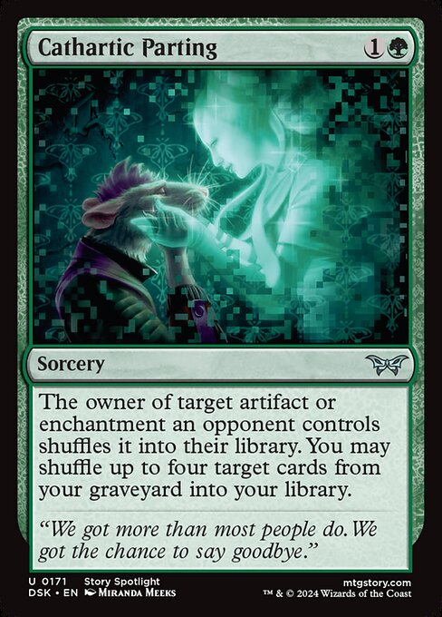 Cathartic Parting - Duskmourn: House of Horror Magic card