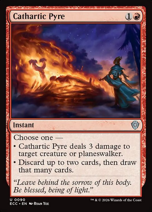 Cathartic Pyre - Lorwyn Eclipsed Commander Magic card