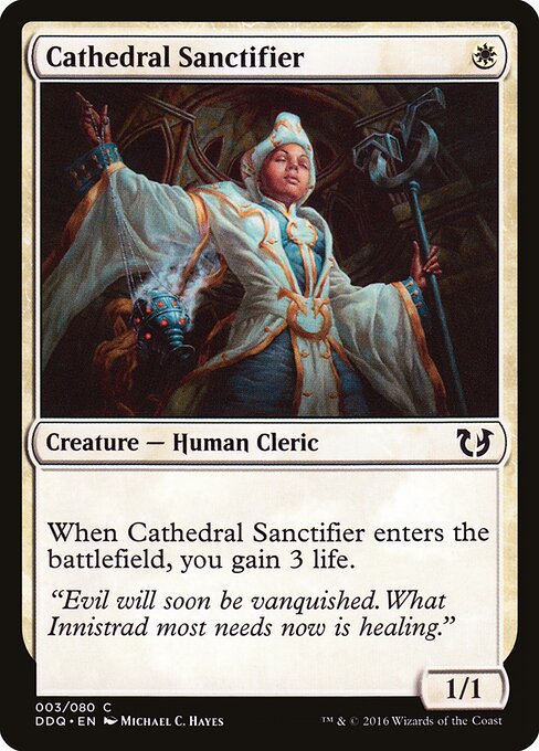 Cathedral Sanctifier - Duel Decks: Blessed vs. Cursed Magic card