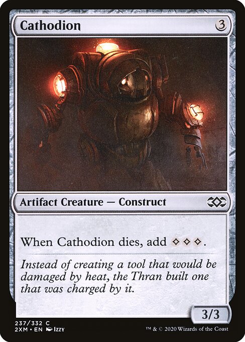 Cathodion - Double Masters Magic card