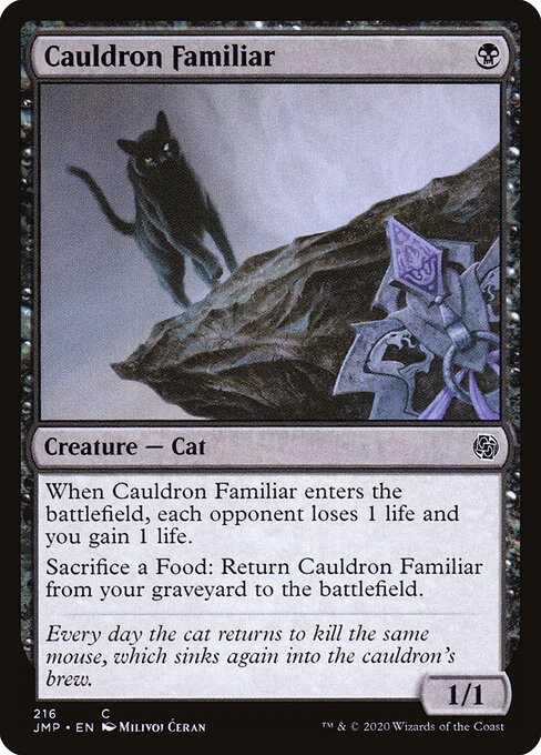 Cauldron Familiar - Jumpstart Magic card