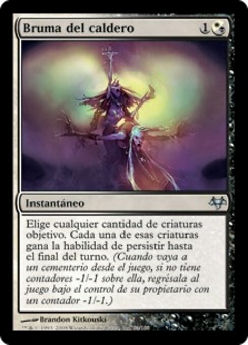 Foschia del Calderone (Cauldron Haze) - Eventide (#84) - Illustrated by Brandon Kitkouski - Magic: The Gathering Card