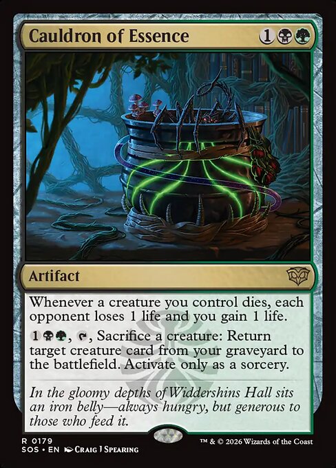 Cauldron of Essence - Secrets of Strixhaven Magic card