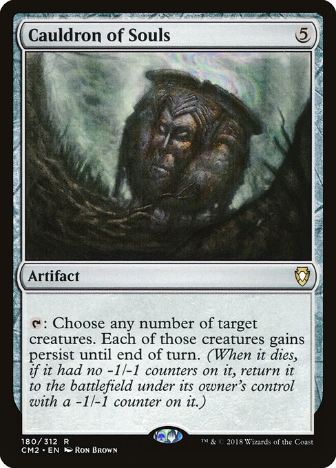 Cauldron of Souls - Commander Anthology Volume II (#180) - Illustrated by Ron Brown - Magic: The Gathering Card
