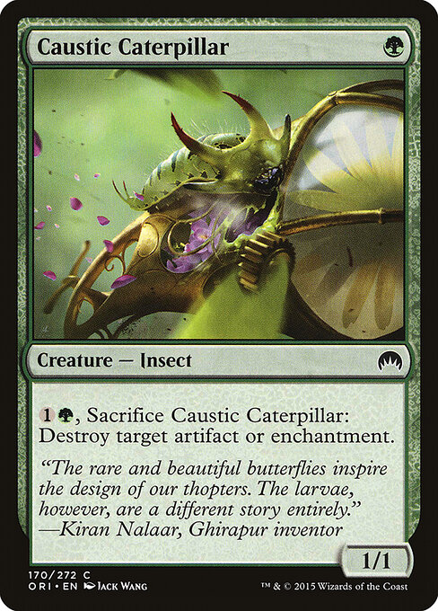 Caustic Caterpillar - Magic Origins Magic card
