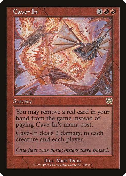Cave-In - Mercadian Masques Magic card