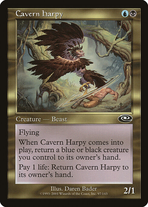 Cavern Harpy - Planeshift Magic card