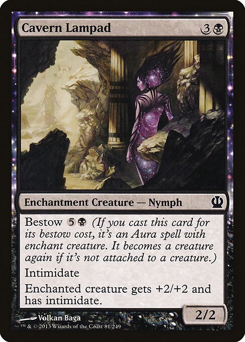 Cavern Lampad - Theros Magic card