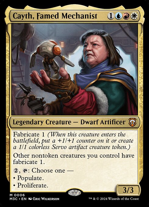Cayth, Famed Mechanist - Modern Horizons 3 Commander Magic card