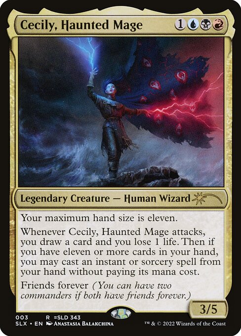 Cecily, Haunted Mage - Universes Within Magic card