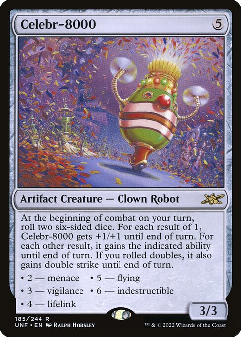 Celebr-8000 - Unfinity Magic card