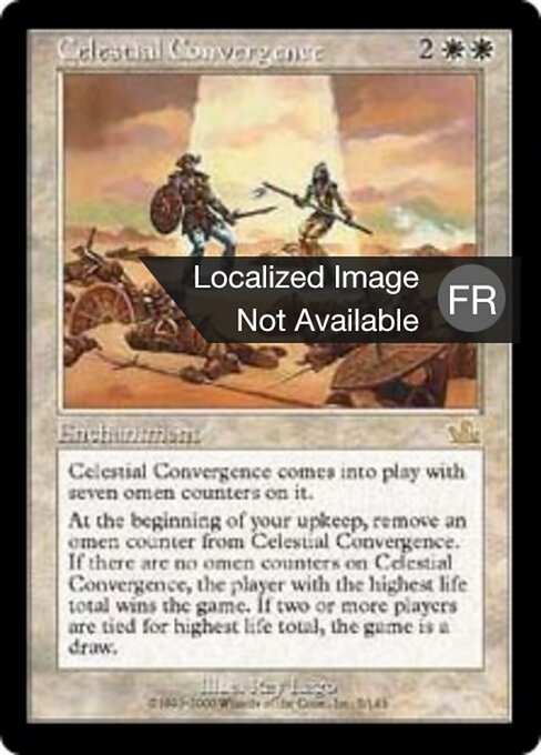 Himmlische Annäherung (Celestial Convergence) - Prophecy (#5) - Illustrated by Ray Lago - Magic: The Gathering Card