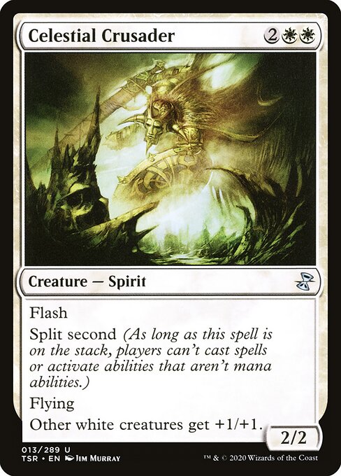 Celestial Crusader - Time Spiral Remastered Magic card