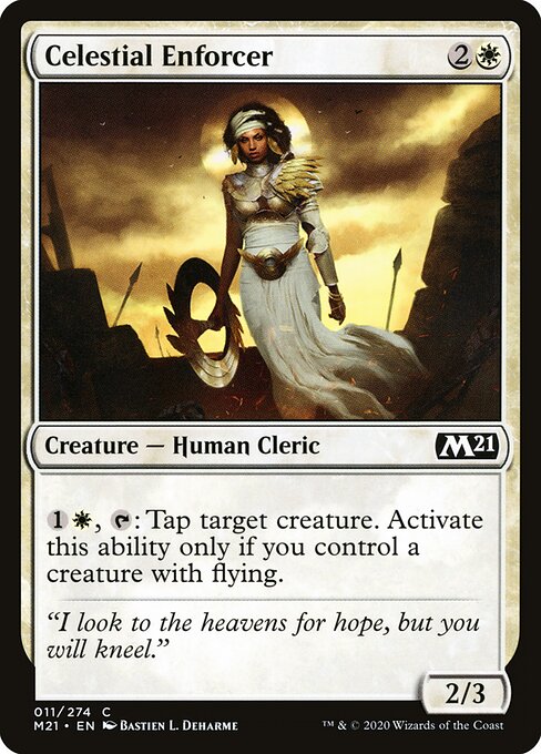 Celestial Enforcer - Core Set 2021 Magic card