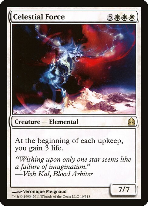 Celestial Force - Commander 2011 Magic card