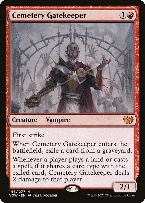 Cemetery Gatekeeper - Innistrad: Crimson Vow Magic card