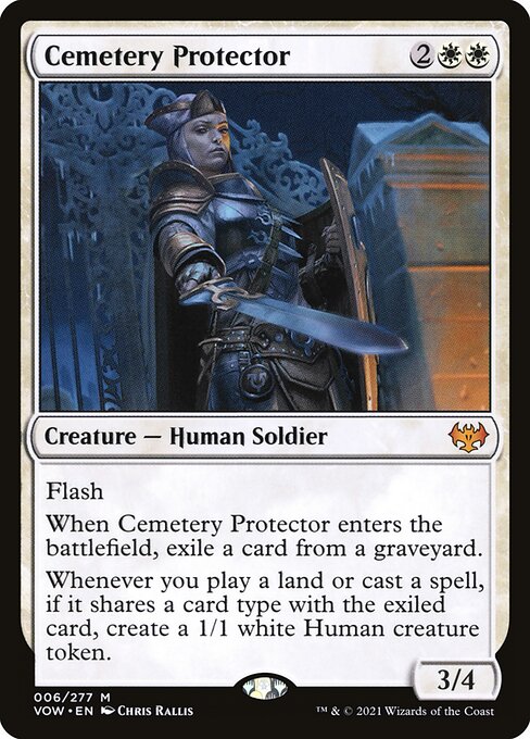Cemetery Protector - Innistrad: Crimson Vow Magic card