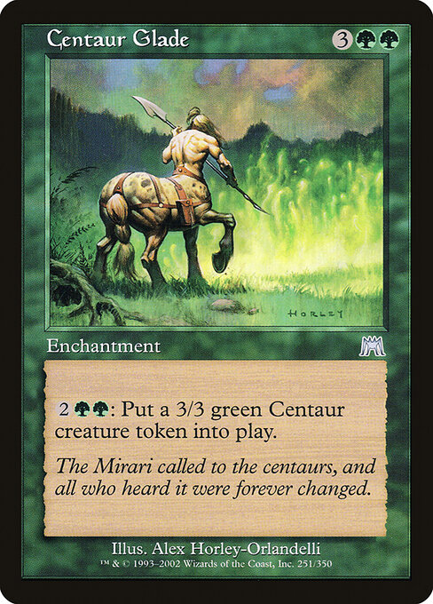 Centaur Glade - Onslaught Magic card