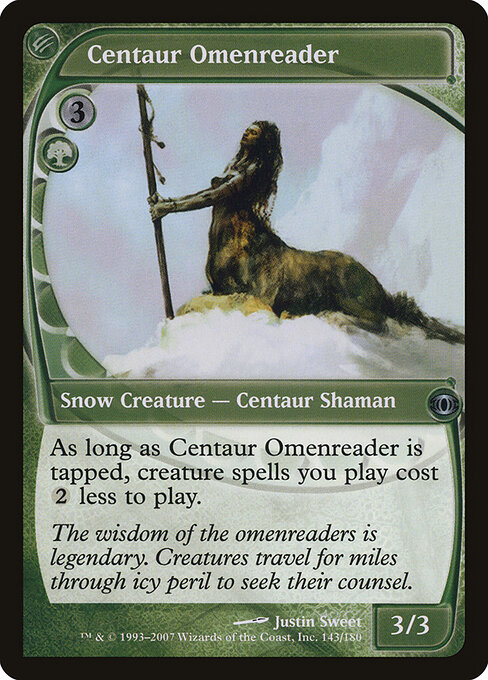 Centaur Omenreader - Future Sight Magic card