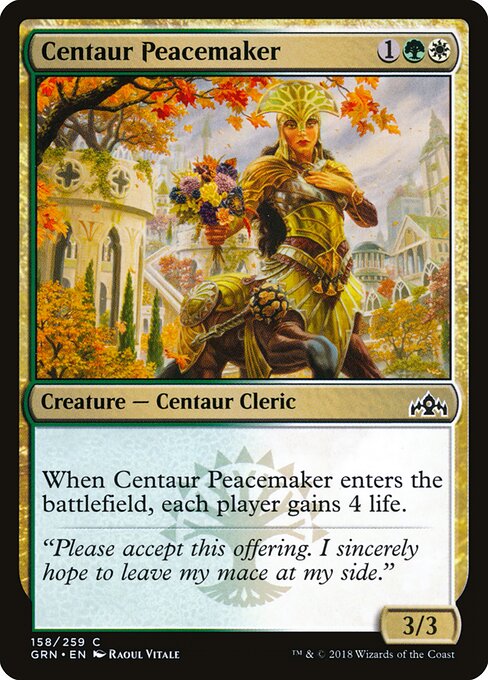 Centaur Peacemaker - Guilds of Ravnica Magic card