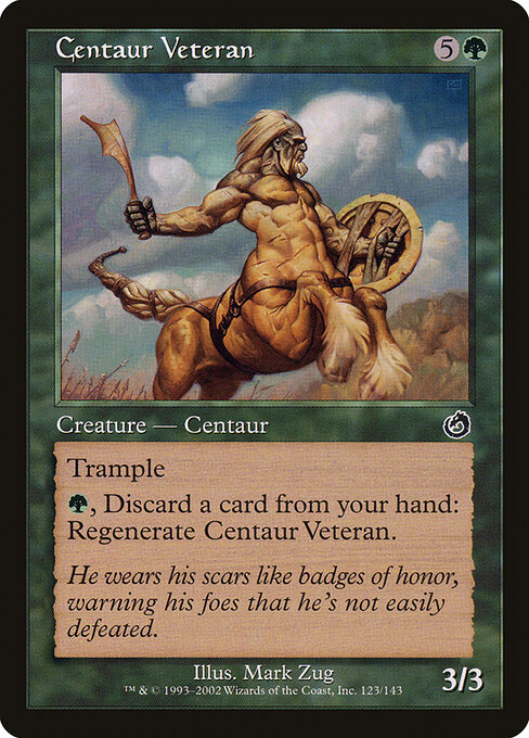 Centaur Veteran - Torment Magic card