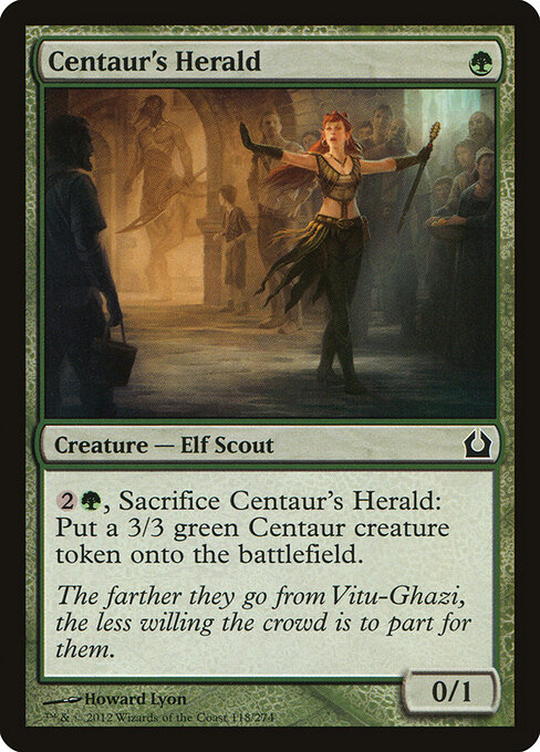 Centaur's Herald - Return to Ravnica Magic card