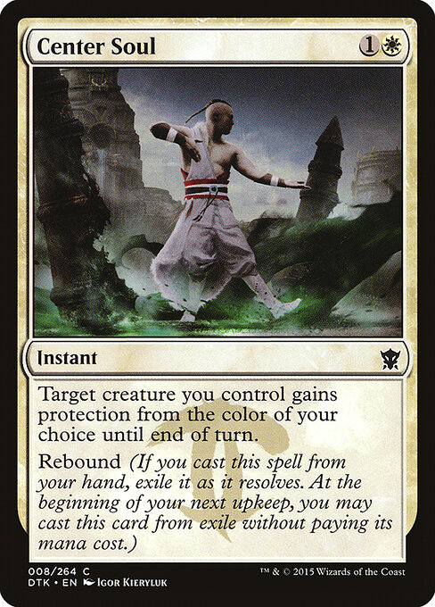 Center Soul - Dragons of Tarkir Magic card