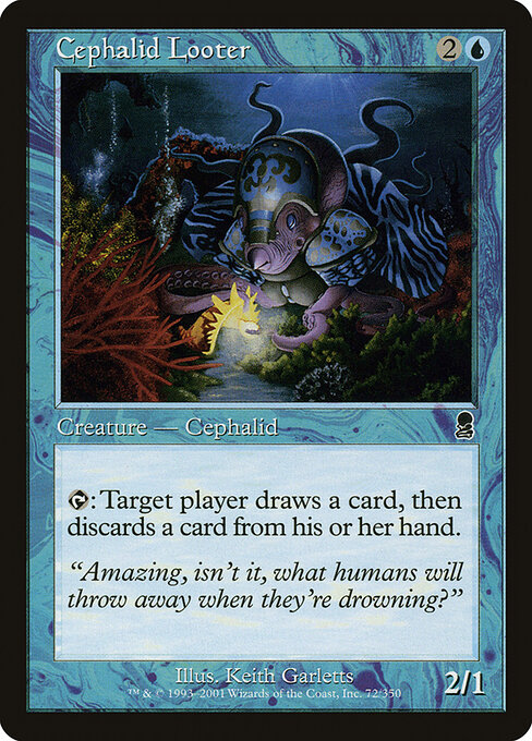 Cephalid Looter - Odyssey Magic card