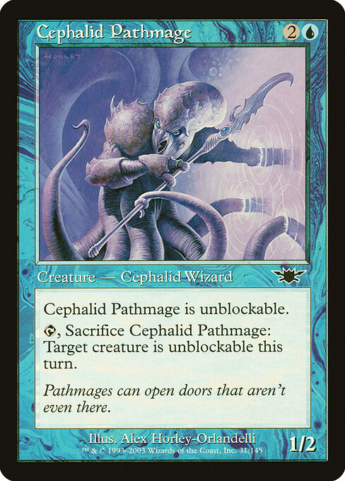 Cephalid Pathmage - Legions Magic card