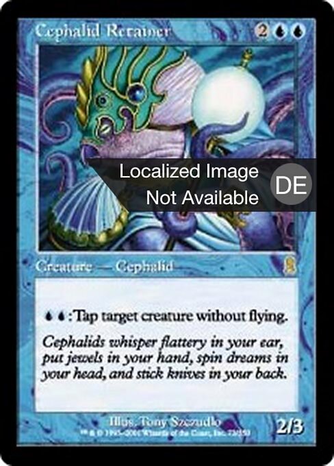 Cephalid Retainer - Odyssey (#73) - Illustrated by Tony Szczudlo - Magic: The Gathering Card