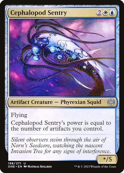 Cephalopod Sentry - Phyrexia: All Will Be One Magic card