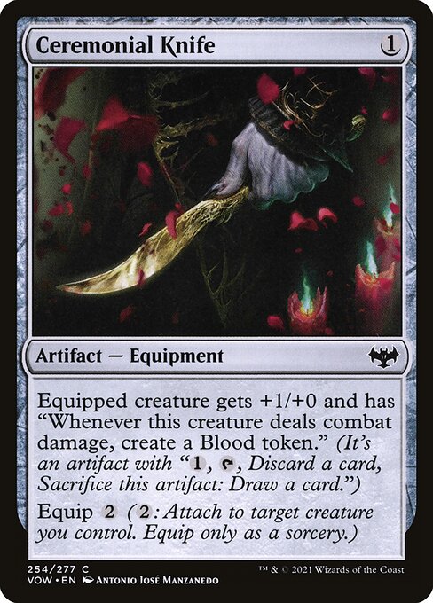 Ceremonial Knife - Innistrad: Crimson Vow Magic card