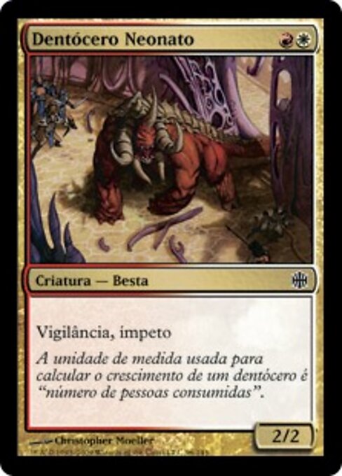 Cerodon Yearling - Planechase (#86) - Illustrated by Christopher Moeller - Magic: The Gathering Card