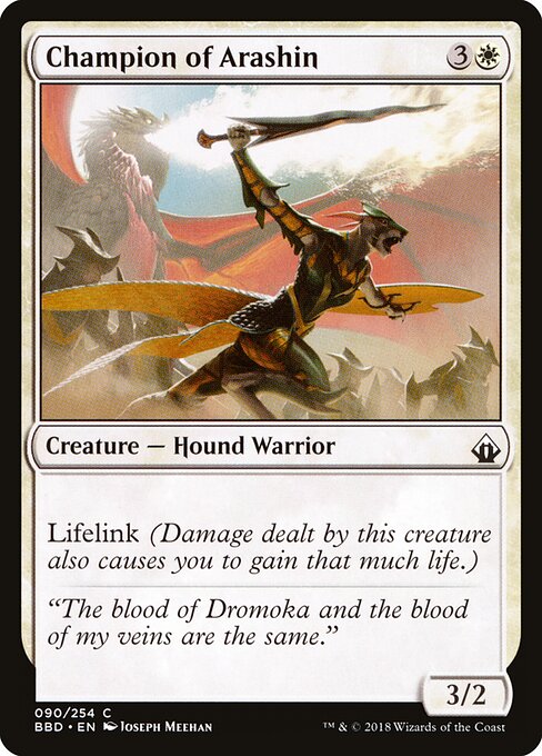 Champion of Arashin - Battlebond Magic card