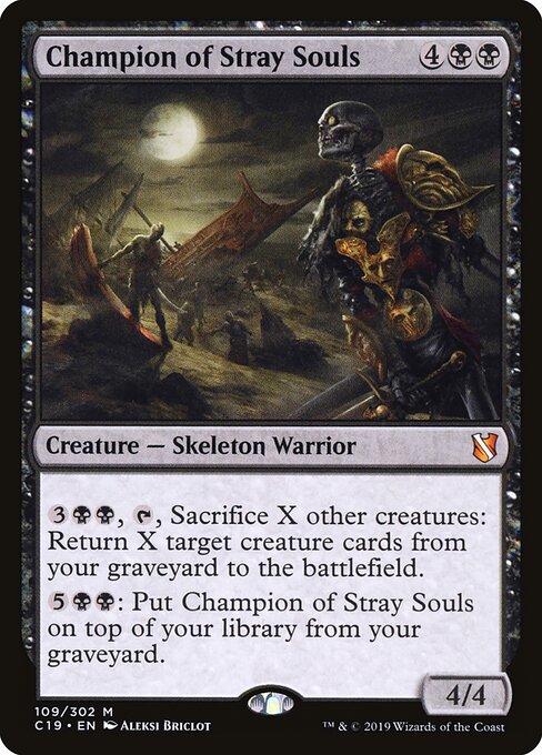 Champion of Stray Souls - Commander 2019 Magic card