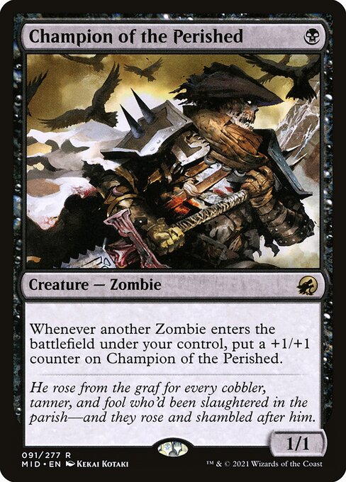 Champion of the Perished - Innistrad: Midnight Hunt Magic card