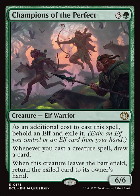 Champions of the Perfect - Lorwyn Eclipsed Magic card