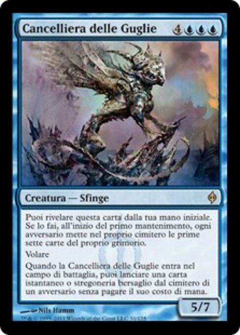 Cancelliera delle Guglie (Chancellor of the Spires) - New Phyrexia (#31) - Illustrated by Nils Hamm - Magic: The Gathering Card