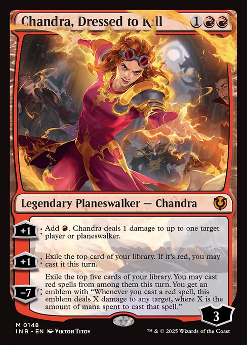 Chandra, Dressed to Kill - Innistrad Remastered Magic card