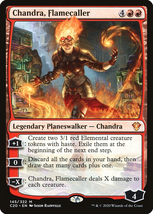 Chandra, Flamecaller - Commander 2020 Magic card