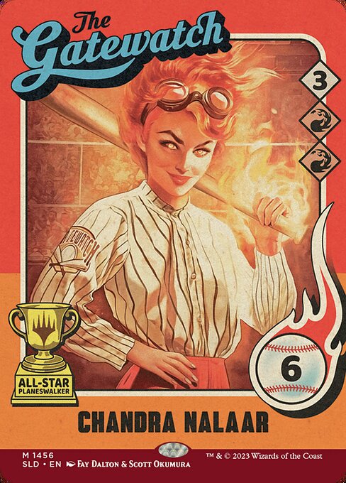 Chandra Nalaar // Chandra Nalaar art by Fay Dalton & Scott Okumura