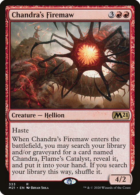 Chandra's Firemaw - Core Set 2021 Magic card