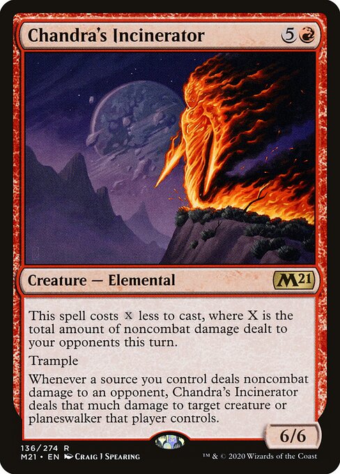 Chandra's Incinerator - Core Set 2021 Magic card