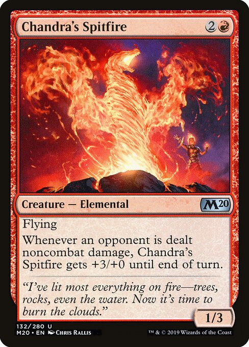 Chandra's Spitfire - Core Set 2020 Magic card