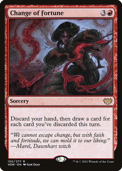 Change of Fortune - Innistrad: Crimson Vow Magic card